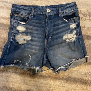 American eagle curvy high rise shortie